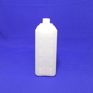 Бутылка прямоугольная 1л D32 мм белая 