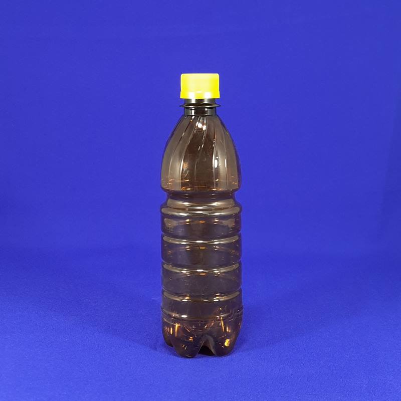 Бутылка с крышкой 500 мл D28 мм коричневая 