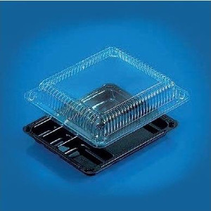 Крышка контейнера для суши ИП-409 4-х секционного (190х160х40 мм), 225 шт.