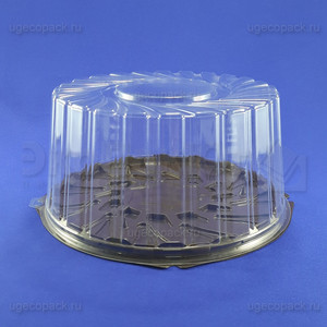 Контейнер для торта, крышка (D248, h120 мм), 200 шт.